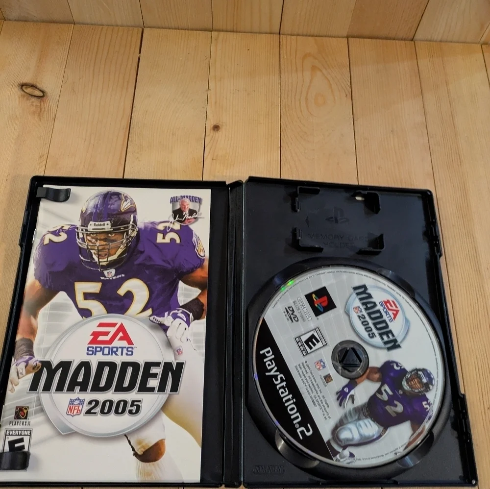 Madden NFL 2005 PlayStation 2 Game Used